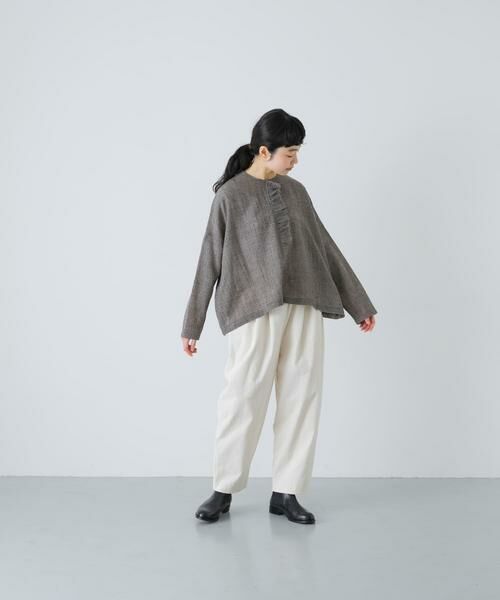 かぐれ / かぐれ シャツ・ブラウス | ウールワイドフリルプルオーバー | 詳細18