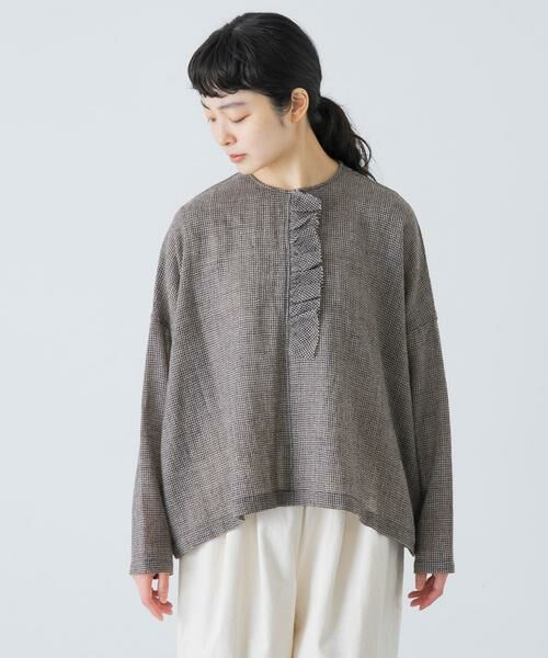 かぐれ / かぐれ シャツ・ブラウス | ウールワイドフリルプルオーバー | 詳細21