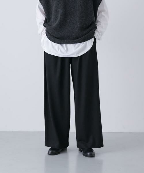 かぐれ / かぐれ その他パンツ | ウォッシャブルウールカットパンツ | 詳細1