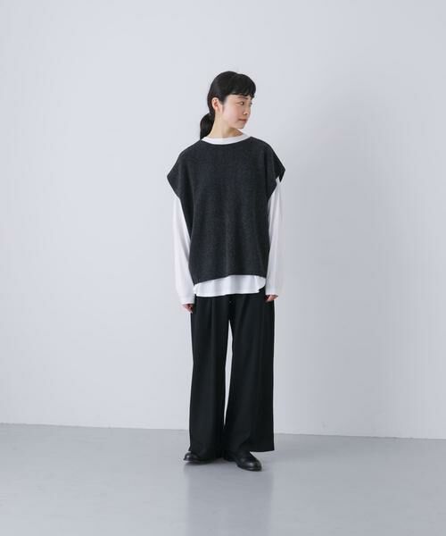 かぐれ / かぐれ その他パンツ | ウォッシャブルウールカットパンツ | 詳細6