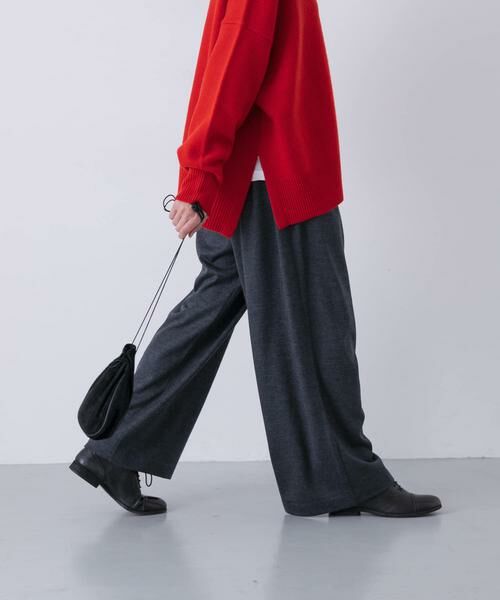 かぐれ / かぐれ その他パンツ | ウォッシャブルウールカットパンツ | 詳細10