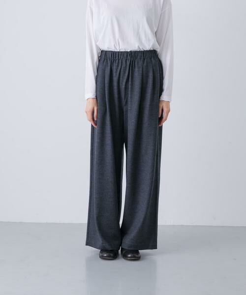 かぐれ / かぐれ その他パンツ | ウォッシャブルウールカットパンツ | 詳細15