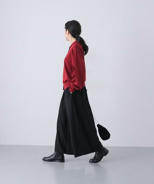 かぐれ / かぐれ その他パンツ | ウールカットワイドキュロット | 詳細6