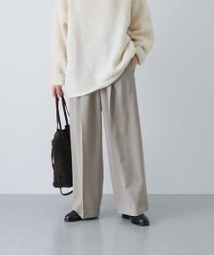 かぐれ / かぐれ その他パンツ | ウォッシャブルウールツイルパンツ