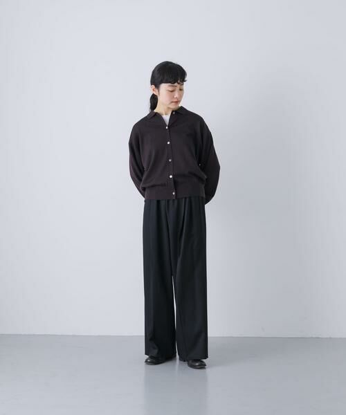 かぐれ / かぐれ その他パンツ | ウォッシャブルウールツイルパンツ | 詳細1