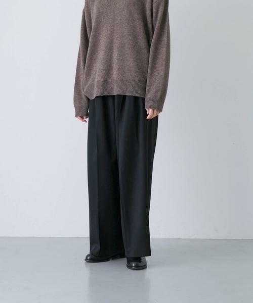 かぐれ / かぐれ その他パンツ | ウォッシャブルウールツイルパンツ | 詳細2