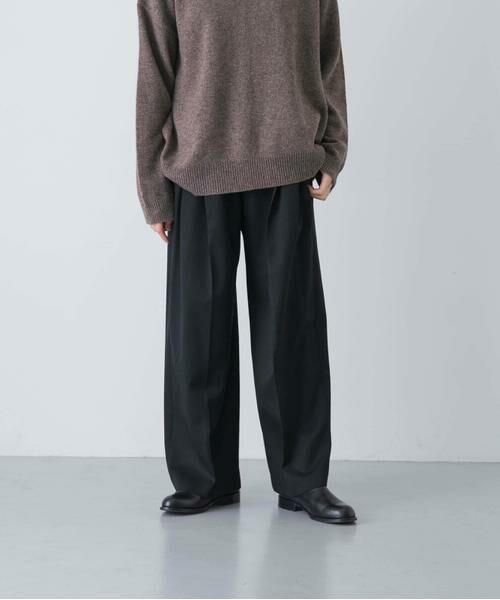 かぐれ / かぐれ その他パンツ | ウォッシャブルウールツイルパンツ | 詳細3
