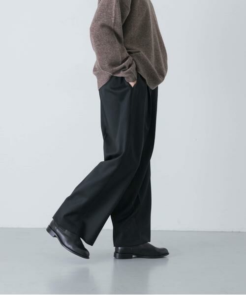かぐれ / かぐれ その他パンツ | ウォッシャブルウールツイルパンツ | 詳細4