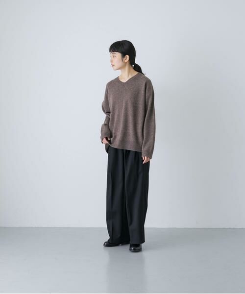 かぐれ / かぐれ その他パンツ | ウォッシャブルウールツイルパンツ | 詳細5