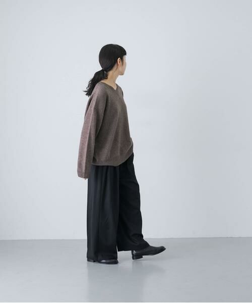 かぐれ / かぐれ その他パンツ | ウォッシャブルウールツイルパンツ | 詳細6