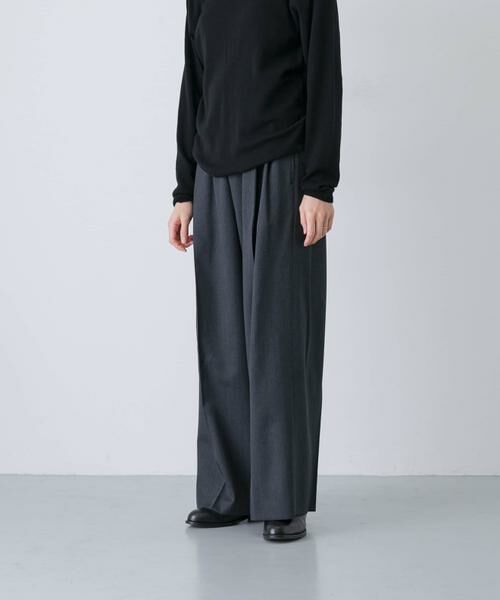 かぐれ / かぐれ その他パンツ | ウォッシャブルウールツイルパンツ | 詳細14