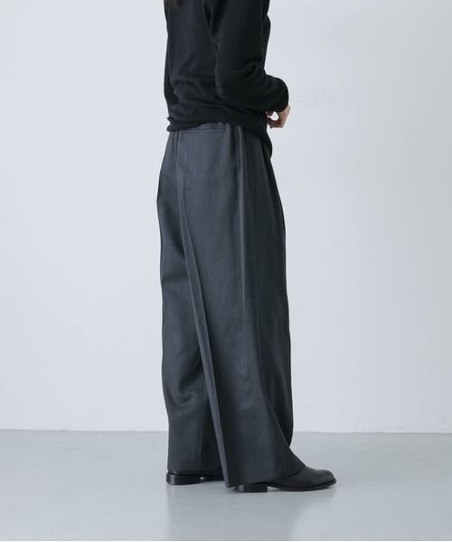 かぐれ / かぐれ その他パンツ | ウォッシャブルウールツイルパンツ | 詳細15