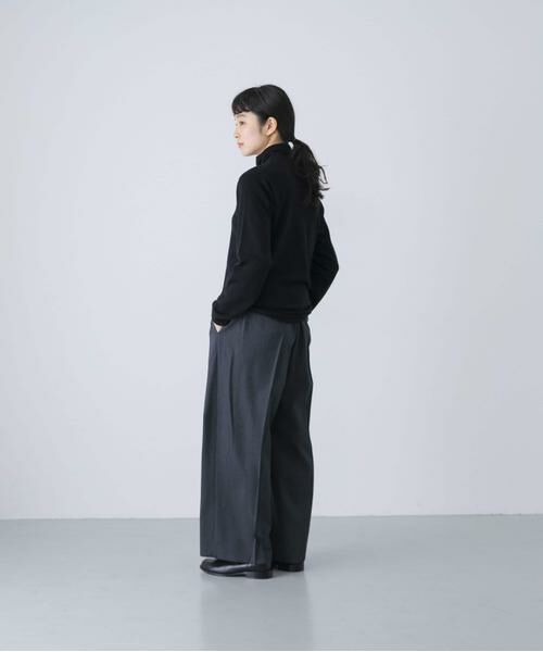 かぐれ / かぐれ その他パンツ | ウォッシャブルウールツイルパンツ | 詳細18