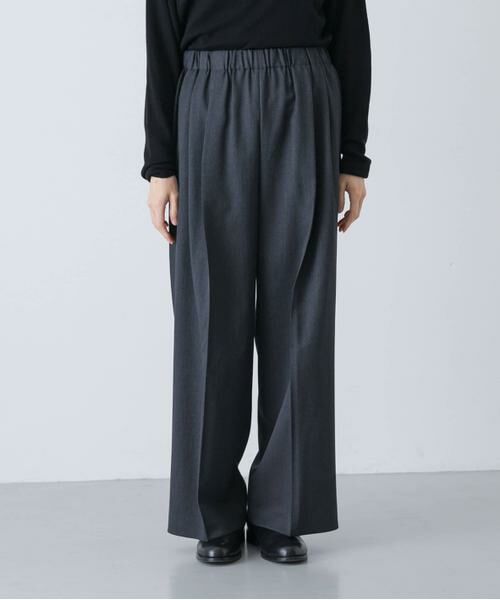 かぐれ / かぐれ その他パンツ | ウォッシャブルウールツイルパンツ | 詳細19