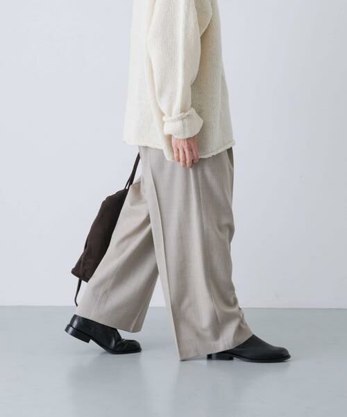 かぐれ / かぐれ その他パンツ | ウォッシャブルウールツイルパンツ | 詳細26