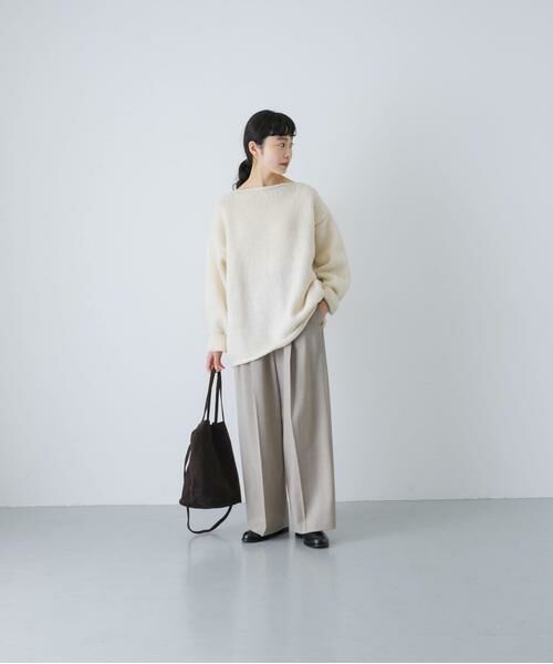 かぐれ / かぐれ その他パンツ | ウォッシャブルウールツイルパンツ | 詳細28