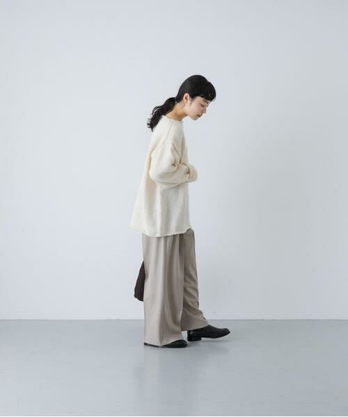 かぐれ / かぐれ その他パンツ | ウォッシャブルウールツイルパンツ | 詳細30