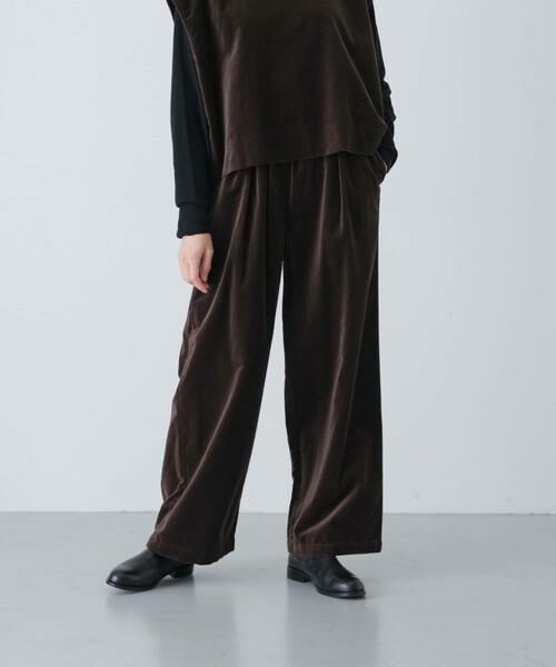 かぐれ / かぐれ その他パンツ | コットンベルベットイージーパンツ | 詳細1