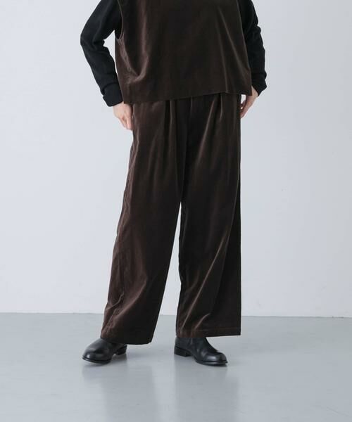 かぐれ / かぐれ その他パンツ | コットンベルベットイージーパンツ | 詳細2