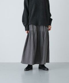 かぐれ / かぐれ スカート | ギンガムティアードスカート