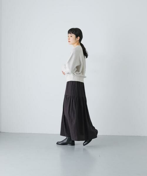 かぐれ / かぐれ スカート | ギンガムティアードスカート | 詳細6