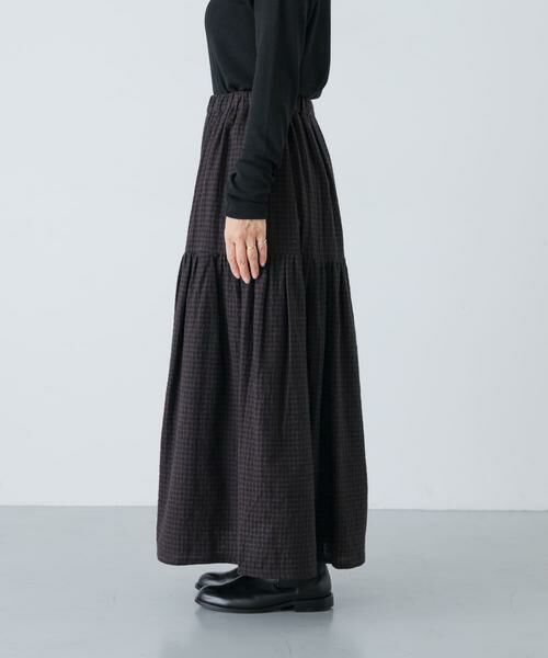 かぐれ / かぐれ スカート | ギンガムティアードスカート | 詳細8