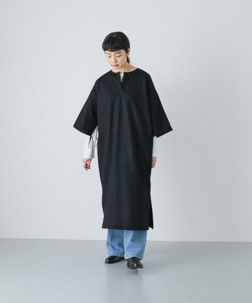 かぐれ / かぐれ ワンピース | ウールオーバーワンピース | 詳細1