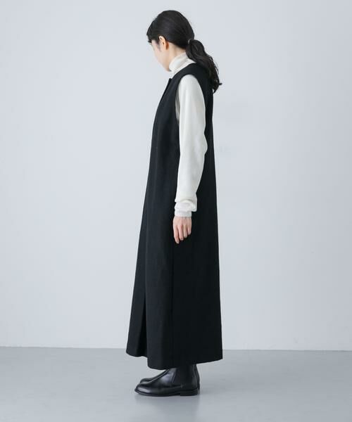 かぐれ / かぐれ ワンピース | ウールタックジャンパースカート | 詳細6