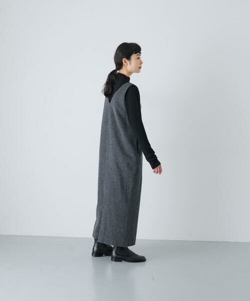 かぐれ / かぐれ ワンピース | Vネックウールシャギーワンピース | 詳細4