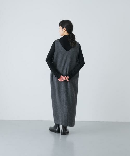 かぐれ / かぐれ ワンピース | Vネックウールシャギーワンピース | 詳細5