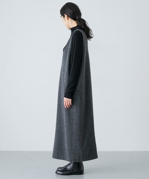 かぐれ / かぐれ ワンピース | Vネックウールシャギーワンピース | 詳細7
