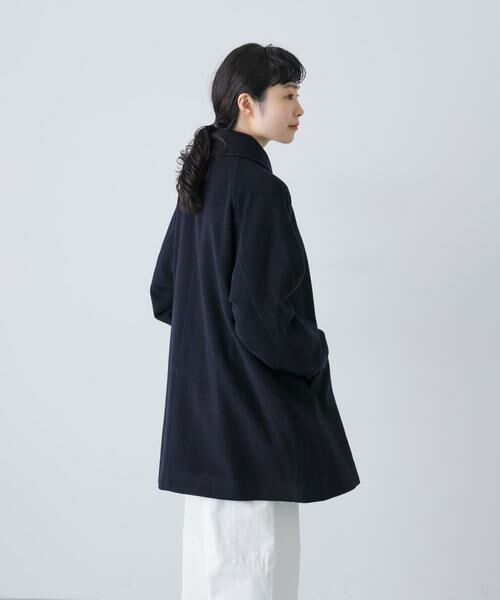 かぐれ / かぐれ ピーコート | ウールシングルPコート | 詳細2