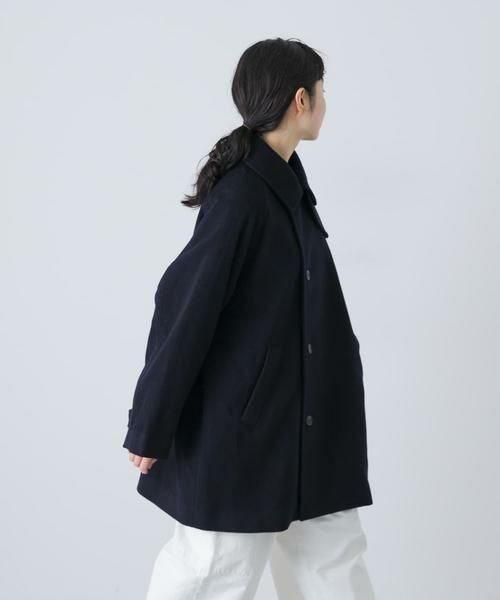 かぐれ / かぐれ ピーコート | ウールシングルPコート | 詳細3