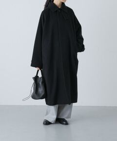 かぐれ / かぐれ ステンカラーコート | ウールバルカラーコート