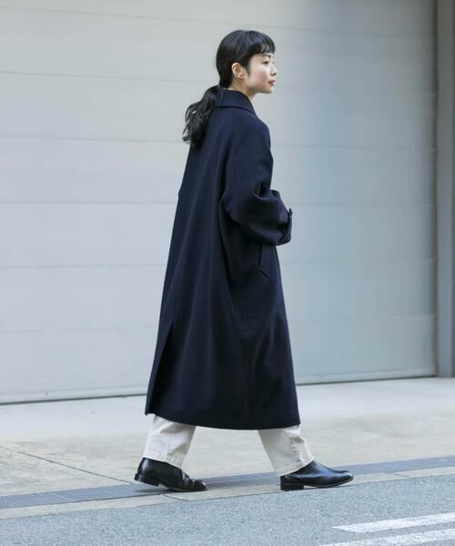 かぐれ / かぐれ ステンカラーコート | ウールバルカラーコート | 詳細3