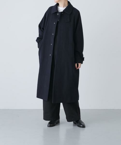 かぐれ / かぐれ ステンカラーコート | ウールバルカラーコート | 詳細5