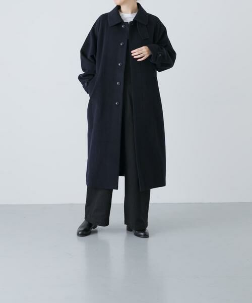 かぐれ / かぐれ ステンカラーコート | ウールバルカラーコート | 詳細6