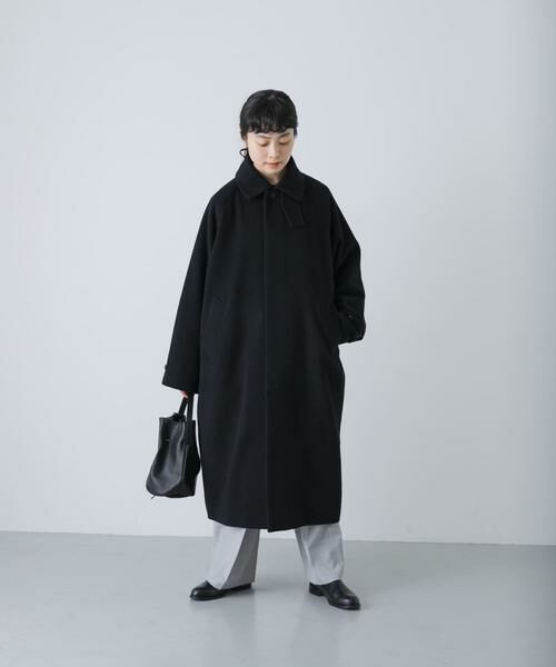 かぐれ / かぐれ ステンカラーコート | ウールバルカラーコート | 詳細12