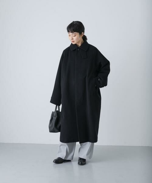 かぐれ / かぐれ ステンカラーコート | ウールバルカラーコート | 詳細13