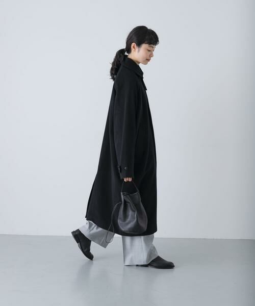 かぐれ / かぐれ ステンカラーコート | ウールバルカラーコート | 詳細14