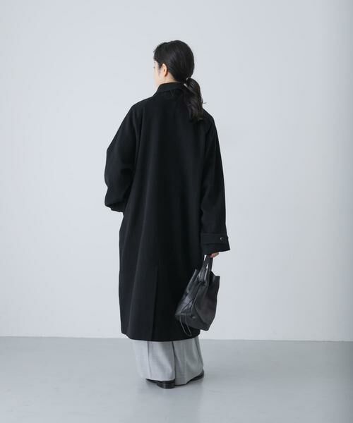 かぐれ / かぐれ ステンカラーコート | ウールバルカラーコート | 詳細15