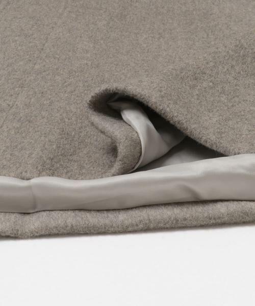 かぐれ / かぐれ ステンカラーコート | ウールバックタックショートコート | 詳細11