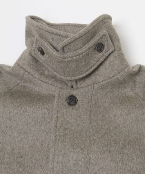かぐれ / かぐれ ステンカラーコート | ウールバックタックショートコート | 詳細8