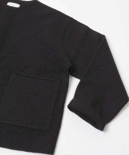 かぐれ / かぐれ ノーカラージャケット | 圧縮ウールショートジャケット | 詳細9