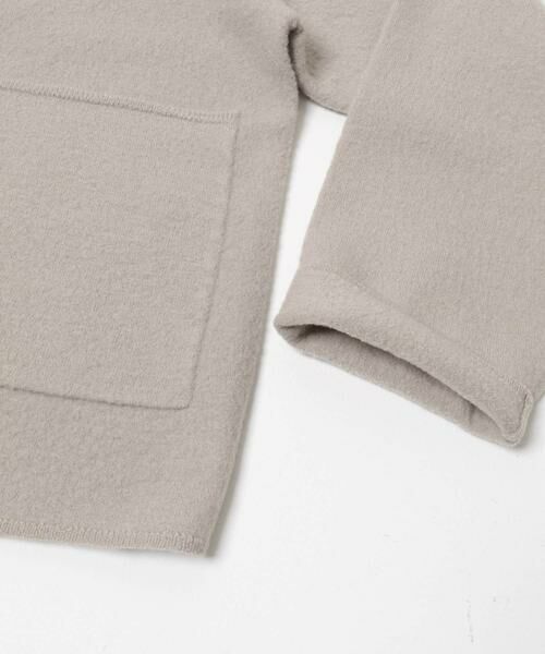 かぐれ / かぐれ ノーカラージャケット | 圧縮ウールショートジャケット | 詳細27