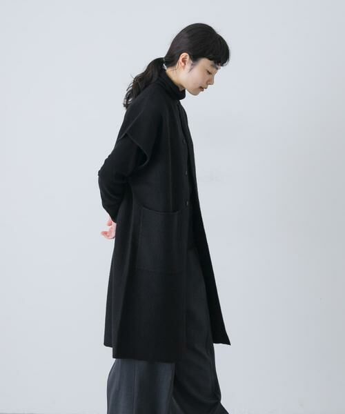 かぐれ / かぐれ ベスト | 圧縮ウールフレンチロングジレ | 詳細2