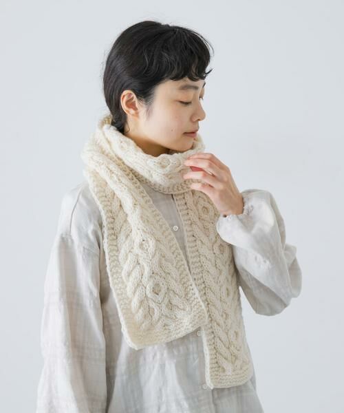 かぐれ / かぐれ マフラー・ショール・スヌード・ストール | ペルーアランマフラー | 詳細1