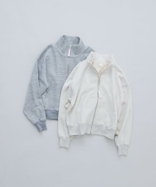 かぐれ / かぐれ スウェット | コットンスウェットスタンドジップ | 詳細1