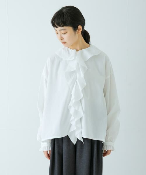 かぐれ / かぐれ シャツ・ブラウス | コットンフリルカラーシャツ | 詳細7