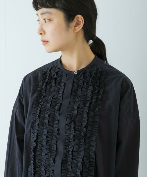 かぐれ / かぐれ シャツ・ブラウス | コットンフリルワイドシャツ | 詳細10